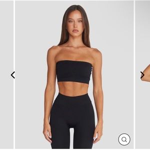 Crop Shop Boutique x Isabelle Mathers Cleo Bandeau in Black